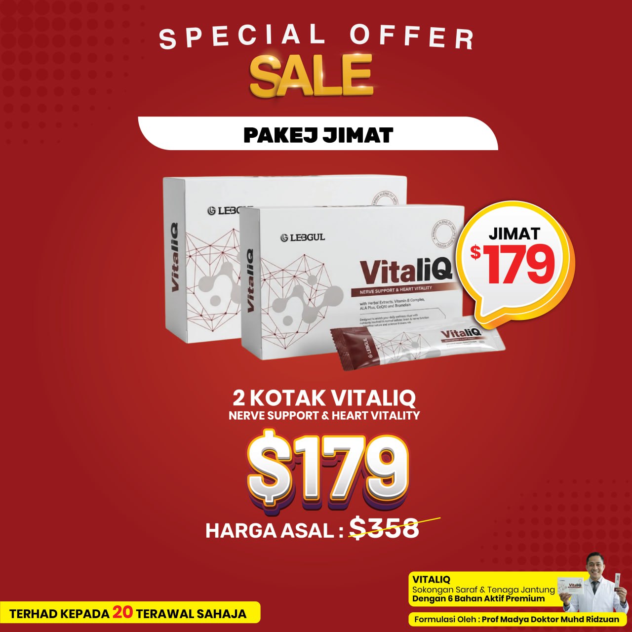 Pakej Percubaan VitaliQ